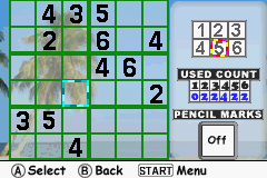 Sudoku Fever (E) [2355] - screen 2
