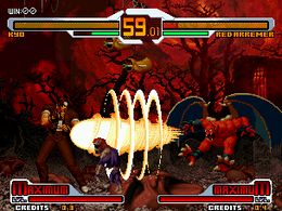 SVC Chaos: SNK vs. Capcom - screen 2