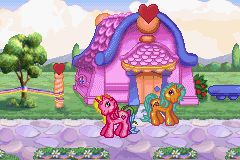 My Little Pony - Crystal Princess - The Runaway Rainbow (U) [2487] - screen 2