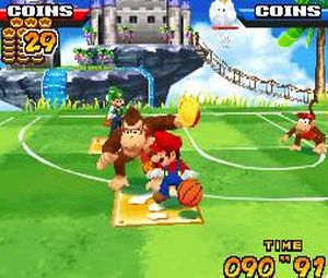 Mario Basketball - 3 On 3 (J) [0505] - screen 2