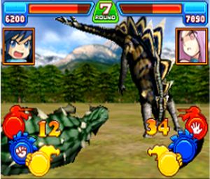 Dino King Battle - Taiko Kara no Hyuuryuusha (J) [0536] - screen 2