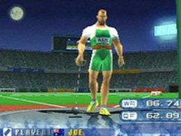 International Track & Field 2000 - screen 1