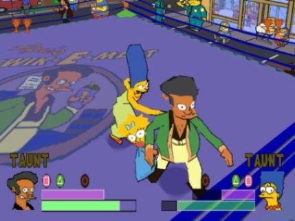 Simpsons Wrestling - screen 4