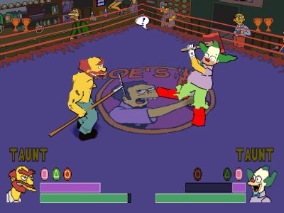 Simpsons Wrestling - screen 3