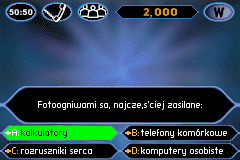 Who Wants To Be A Millionaire (PL) [xxxx] - screen 2