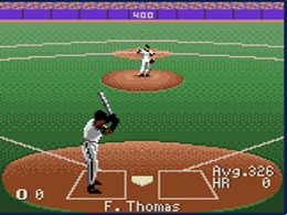 Frank Thomas Big Hurt Baseball (U) [!] - screen 2