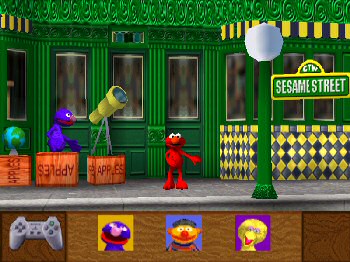Elmo's Letter Adventure - screen 1