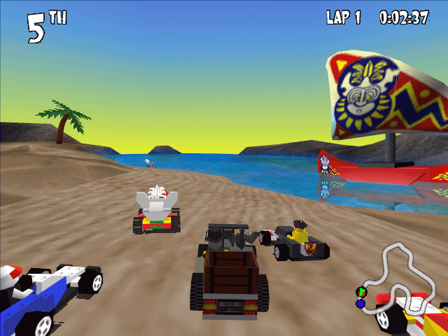 Lego Racers - screen 1