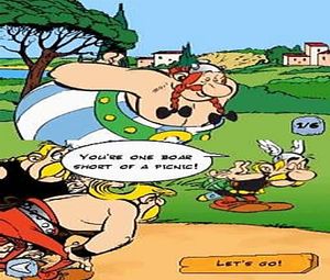 Asterix Brain Trainer (E) [2400] - screen 2