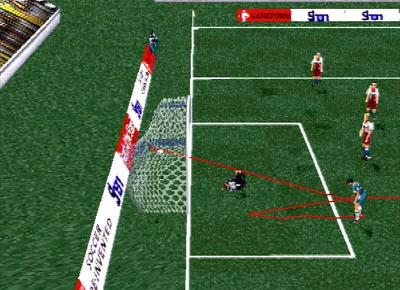 Adidas Power Soccer '98 - screen 1