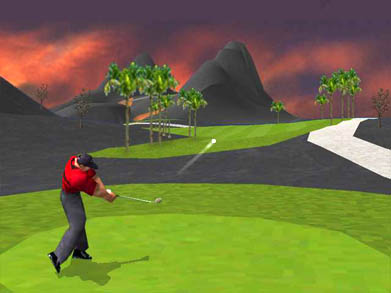 Cybertiger Golf - screen 2