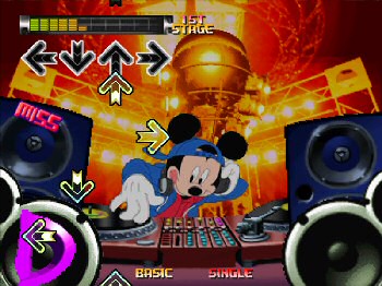 Dance Dance Revolution Disney Mix - screen 1