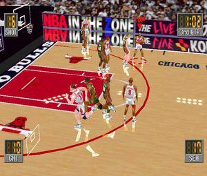 NBA In The Zone 99 - screen 2