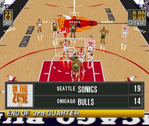 NBA In The Zone 99 - screen 1