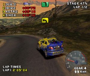 V-Rally 2 - screen 1