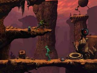 Oddworld - Abe's Oddysee [PSX to PSP] - screen 1