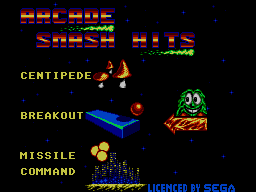 Arcade Smash Hits (UE) [!] - screen 1
