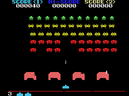 Space Invaders (SC-3000) - screen 1