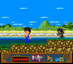 Jackie Chan's Action Kung Fu (U) - screen 4