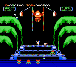 Donkey Kong 3 (W) - screen 1