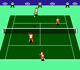 Four Players Tennis (E) [!] - screen 1