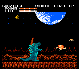 Godzilla (J) - screen 1
