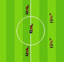 Konami Hyper Soccer (E) - screen 1