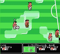 Kunio Kun no Nekketsu Soccer League (J) - screen 2