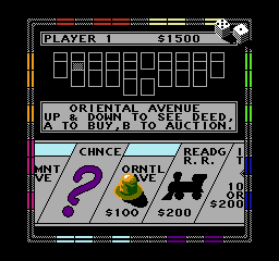 Monopoly (U) - screen 1