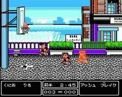 Nekketsu! Street Basket - Ganbare Dunk Heroes (J) - screen 2