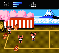 Nekketsu Koukou Dodgeball Bu (J) - screen 2