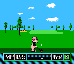 NES Open Tournament Golf (U) - screen 1