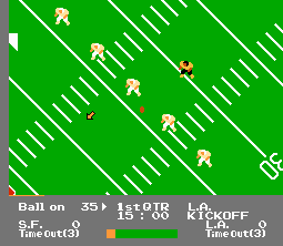 NES Play Action Football (U) - screen 2