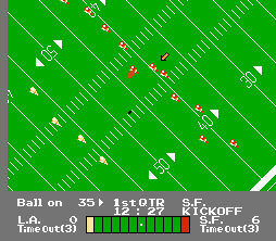NES Play Action Football (U) - screen 1