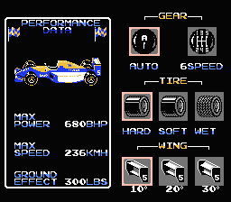 Nigel Mansell's World Championship Challenge (U) - screen 2