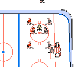 Stick Hunter - Exciting Ice Hockey (J) - screen 2