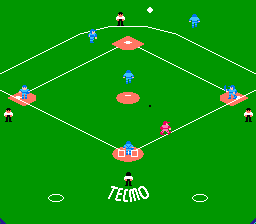 Tecmo Baseball (U) - screen 1