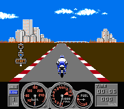 Top Rider (J) - screen 1