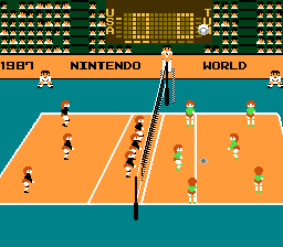 Volleyball (U) - screen 1