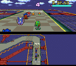 Battle Racers (J) - screen 1