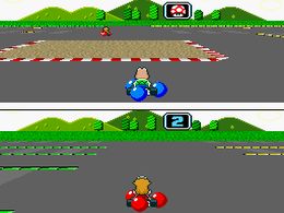Super Mario Kart (U) [!] - screen 1