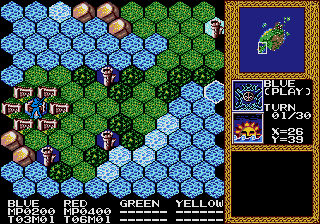 Master of Monsters (U) [!] - screen 1