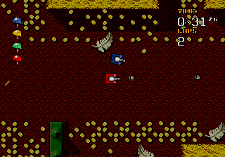 Micro Machines Military - It's a Blast! (E) (J-Cart) [c][!] - screen 1