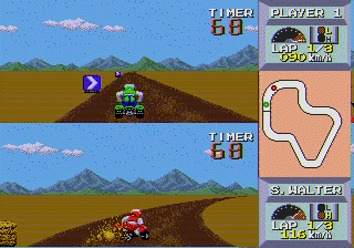 Quad Challenge (U) [c][!] - screen 1