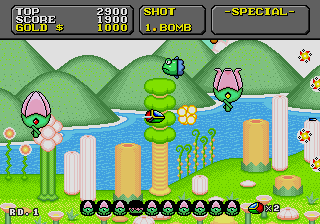 Super Fantasy Zone (E) [!] - screen 1