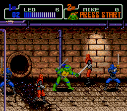 Teenage Mutant Ninja Turtles - Return of the Shredder (J) - screen 1