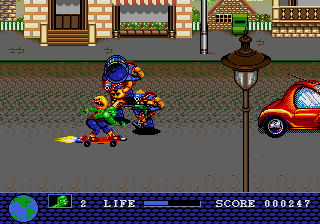 Toxic Crusaders (U) [!] - screen 1