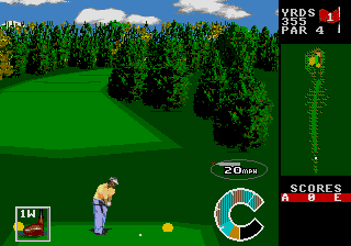 World Class Leaderboard Golf (U) [c][!] - screen 1