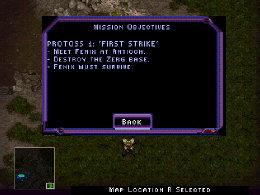 StarCraft 64 (E) [!] - screen 1