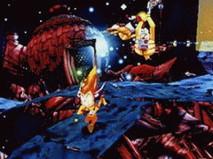 Starshot - Space Circus Fever (E) (M3) [!] - screen 1